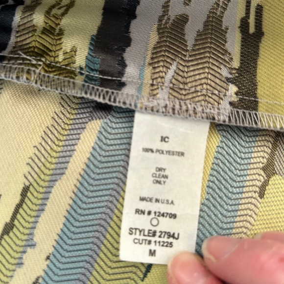 IC Connie K Jacket size M Asymmetrical Blazer Made in USA - Picture 10 of 16